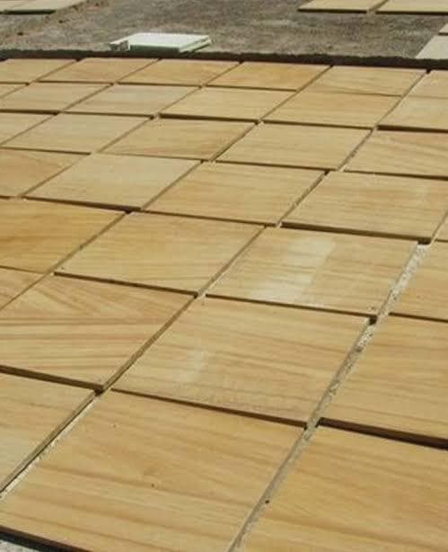 Teak Wood Sandstone